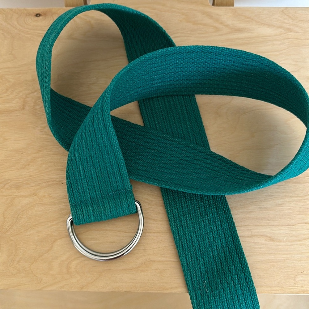 Vintage chicos belt - one size. Turquoise